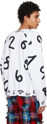 Vivienne Westwood White Fresh Sweatshirt