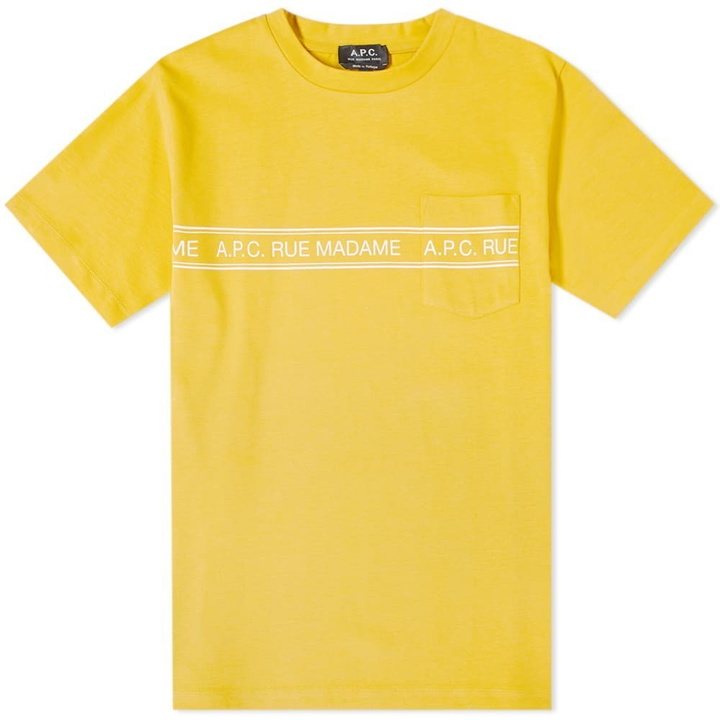 Photo: A.P.C. Rue Madame Pocket Tee