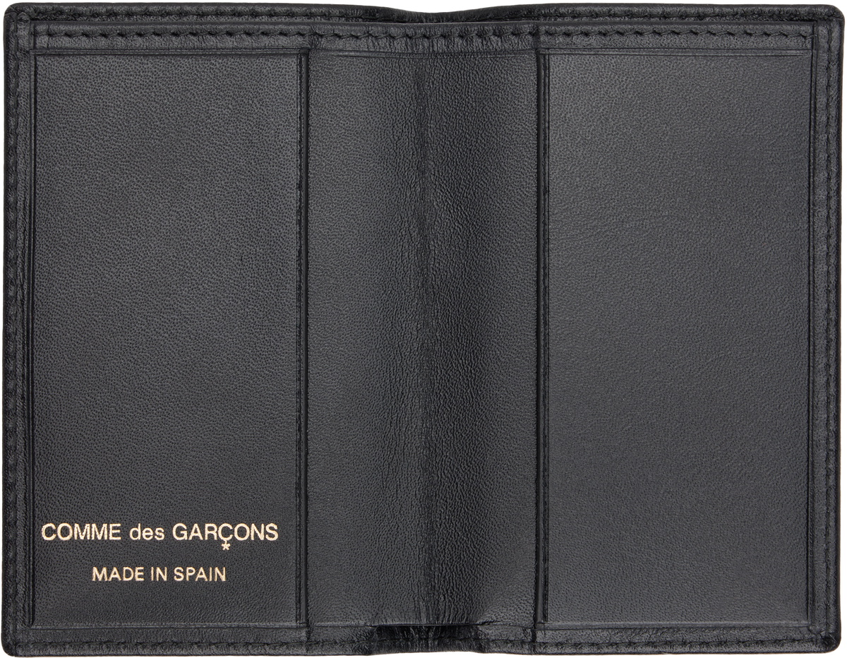 COMME des GARÇONS WALLETS Black Classic Group Card Holder