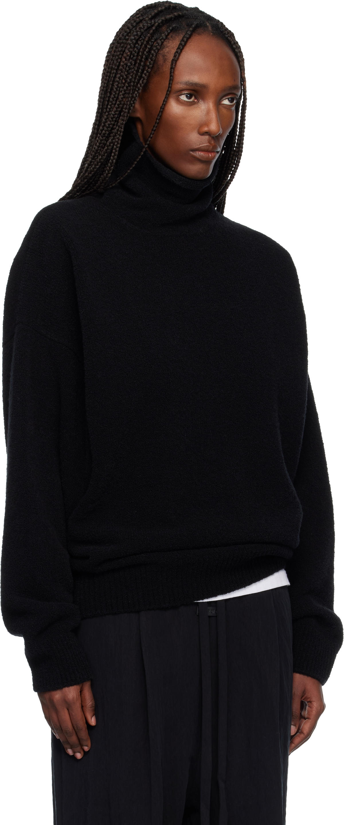 Fear of God Black Highneck Sweater
