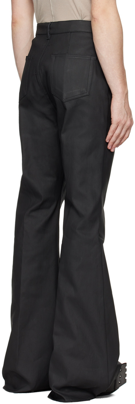 Rick Owens Black Porterville Bolan Bootcut Jeans Rick Owens