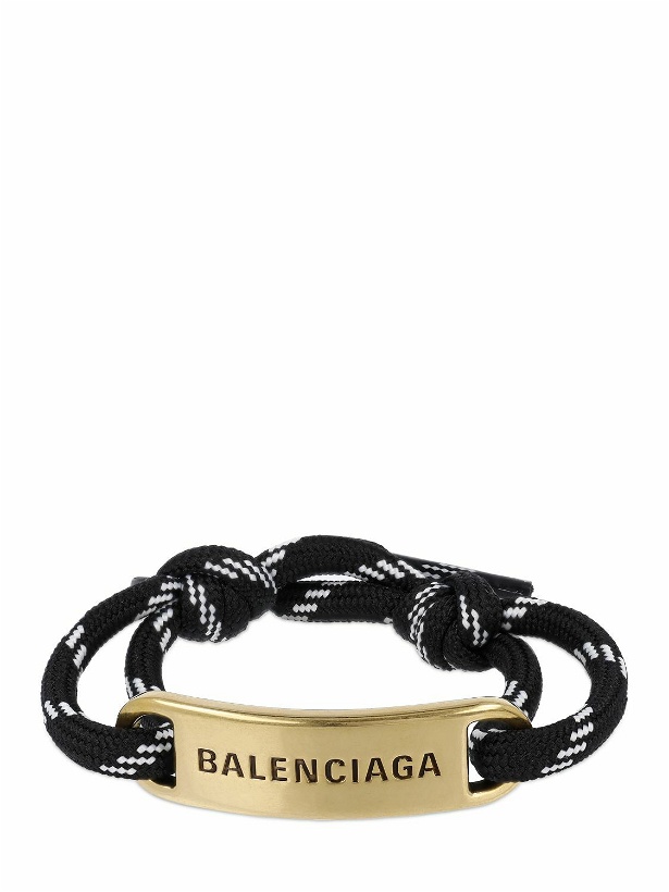 Photo: BALENCIAGA - Plate Bracelet