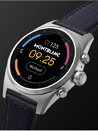 MONTBLANC - Summit Lite 43mm Aluminium and Nylon Smart Watch, Ref. No. 128411