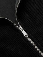 mfpen - Leisure Cotton Zip-Up Sweater - Black