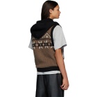 GR-Uniforma Brown Hoodie Vest