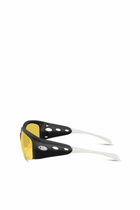 Diesel Wrap-around shape sunglasses - Sunglasses - Unisex - Multicolor