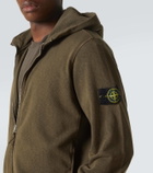 Stone Island Compass cotton zip-up hoodie
