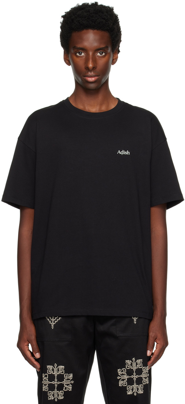 【関税込み】ADISH ネイビー Nadi Lel Tシャツ ADISH Navy Nadi Lel T-Shirt ADISH
