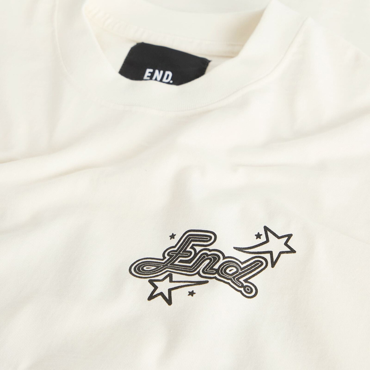END. City Series 2.0 Glasgow T-Shirt in Ecru