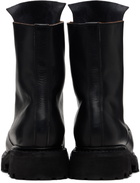 A DICIANNOVEVENTITRE Black Prisma Combat Boots
