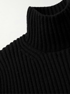 Norse Projects Arktisk - Ribbed Wool-Blend Rollneck Sweater - Black