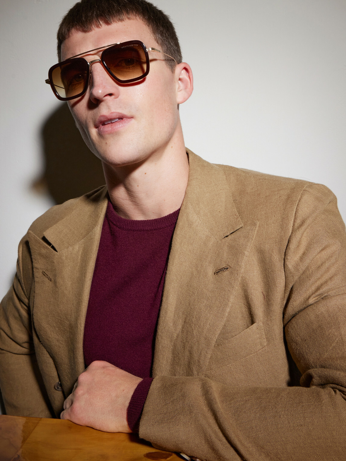 DITA - Flight.006 Aviator-Style Gold-Tone and Acetate Sunglasses