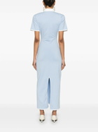 Rowen Rose Embroidered-Logo Polo Dress
