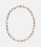 Sydney Evan Sea Life 14kt gold (585/1000) necklace with diamonds