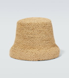Jacquemus - Le Bob Ficiu raffia bucket hat