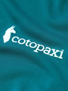 Cotopaxi - Fino Tech Logo-Print Recycled-Jersey T-Shirt - Blue