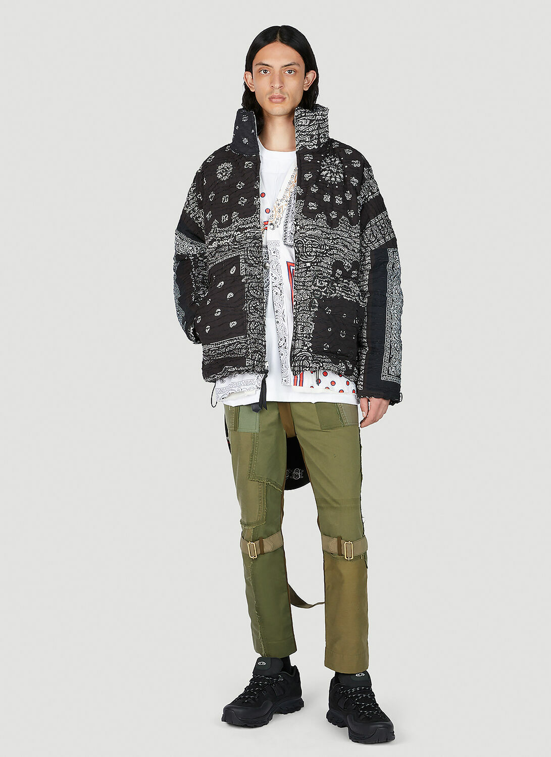 Children Of The Discordance Bandana Down Jacket