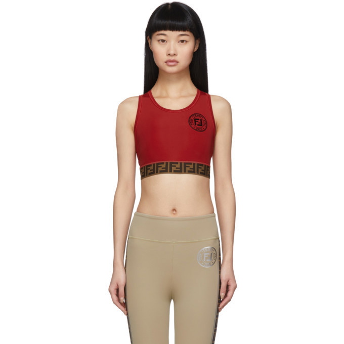 Photo: Fendi Red Forever Fendi Sports Bra