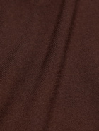 Loro Piana - Wish Virgin Wool Polo Shirt - Brown