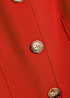 Veronica Beard Jessup Darted Tailored Vest Red