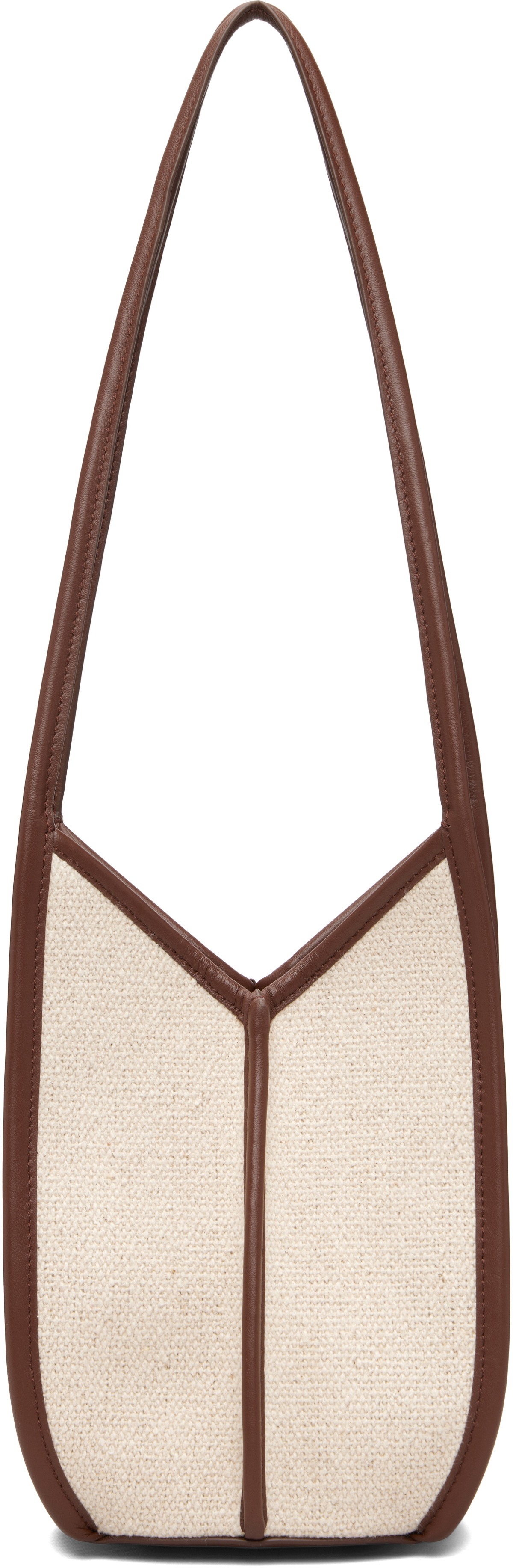 HEREU Off-White Calella Bucket Canvas Bag