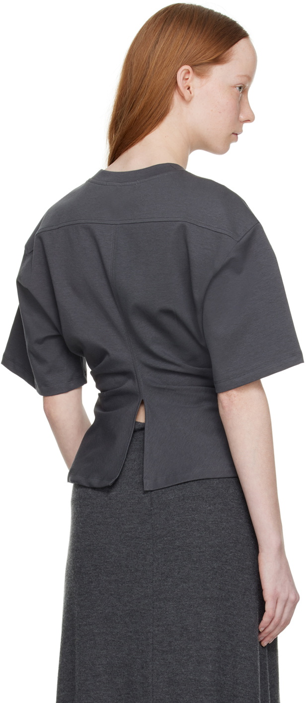 LVIR Gray Tucked T-Shirt