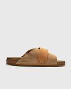 Birkenstock Kyoto Vl Soft Suede & Nubuck Clay Brown - Mens - Sandals & Slides