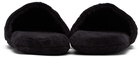 Versace Black Medusa Greca Slippers