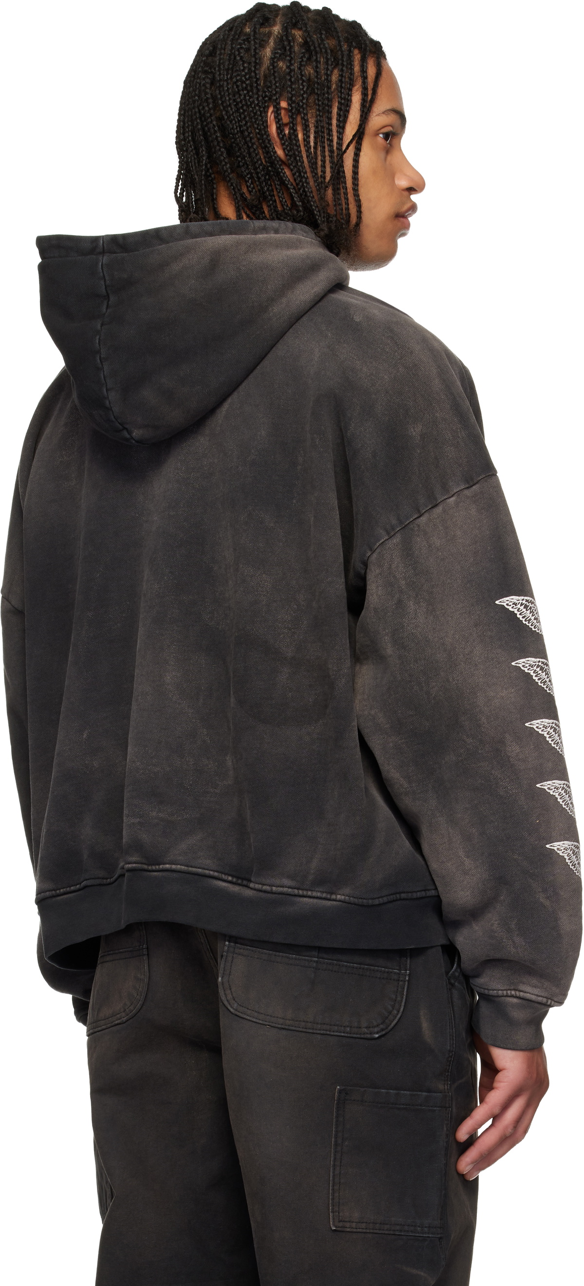 ALEXANDER DIGENOVA Black Logo Hoodie