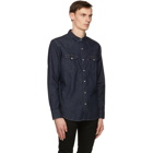 Levis Indigo Denim Barstow Western Shirt