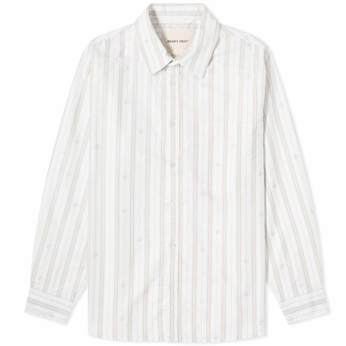 lemon stripe blade shirt