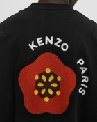 Kenzo KENZO POP EMBROIDERED BOMBER Black Mens Bomber Jacket