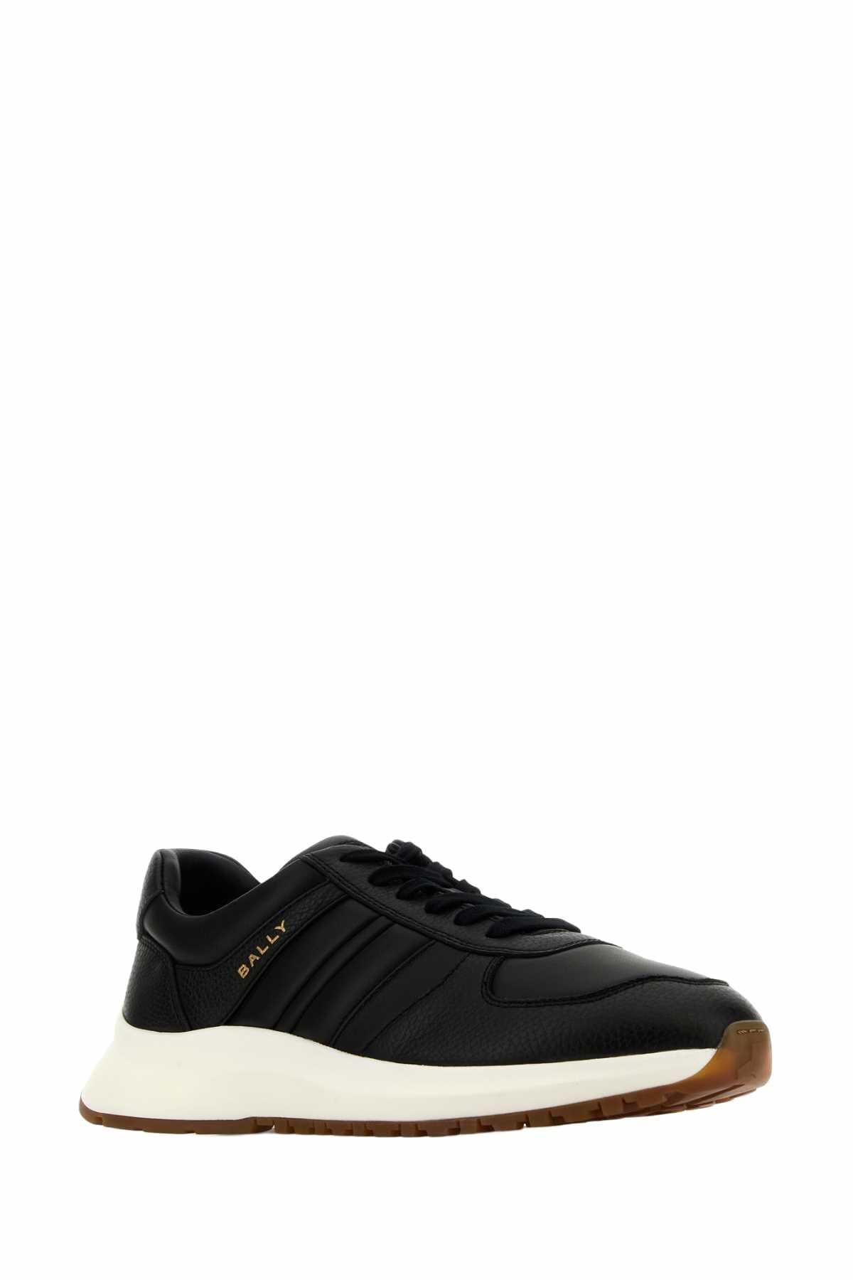 Bally Black Leather Darsyl Sneakers