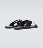 Berluti Sifnos Scritto leather sandals