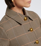 Veronica Beard Severine Prince of Wales check jacket