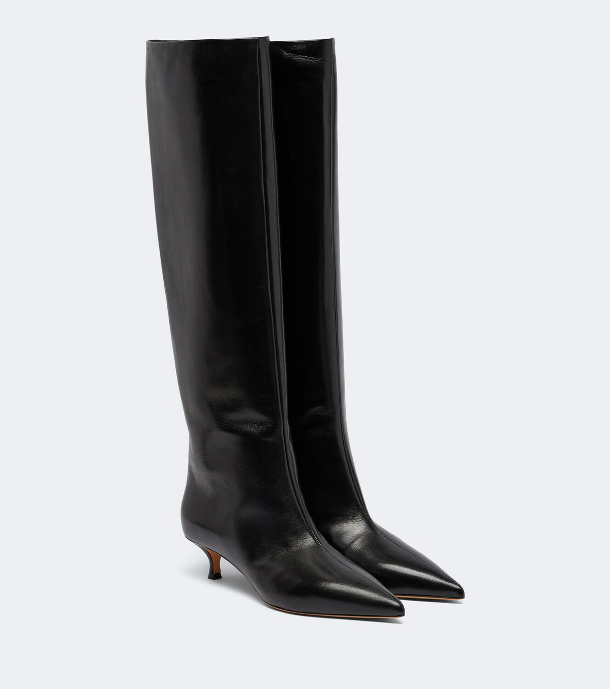 Le Monde Béryl Babouche leather knee-high boots