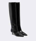 Le Monde Béryl Babouche leather knee-high boots