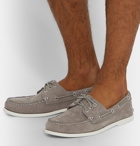 Quoddy - Downeast Nubuck Boat Shoes - Gray