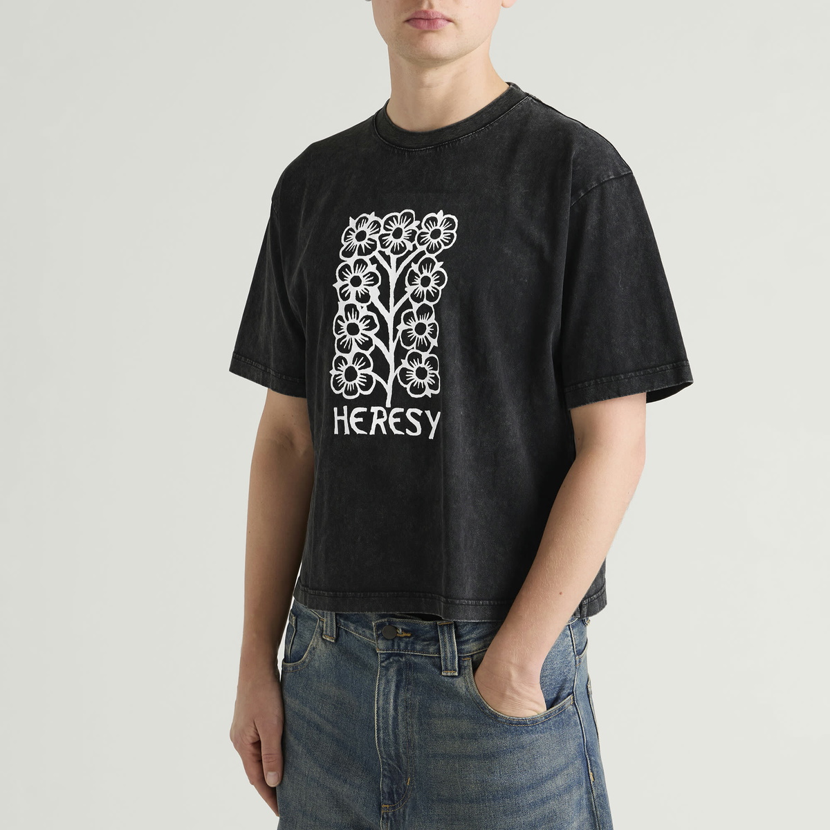 Heresy Men's Verdure T-Shirt in Ash