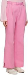 Soulland Pink Deni Trousers