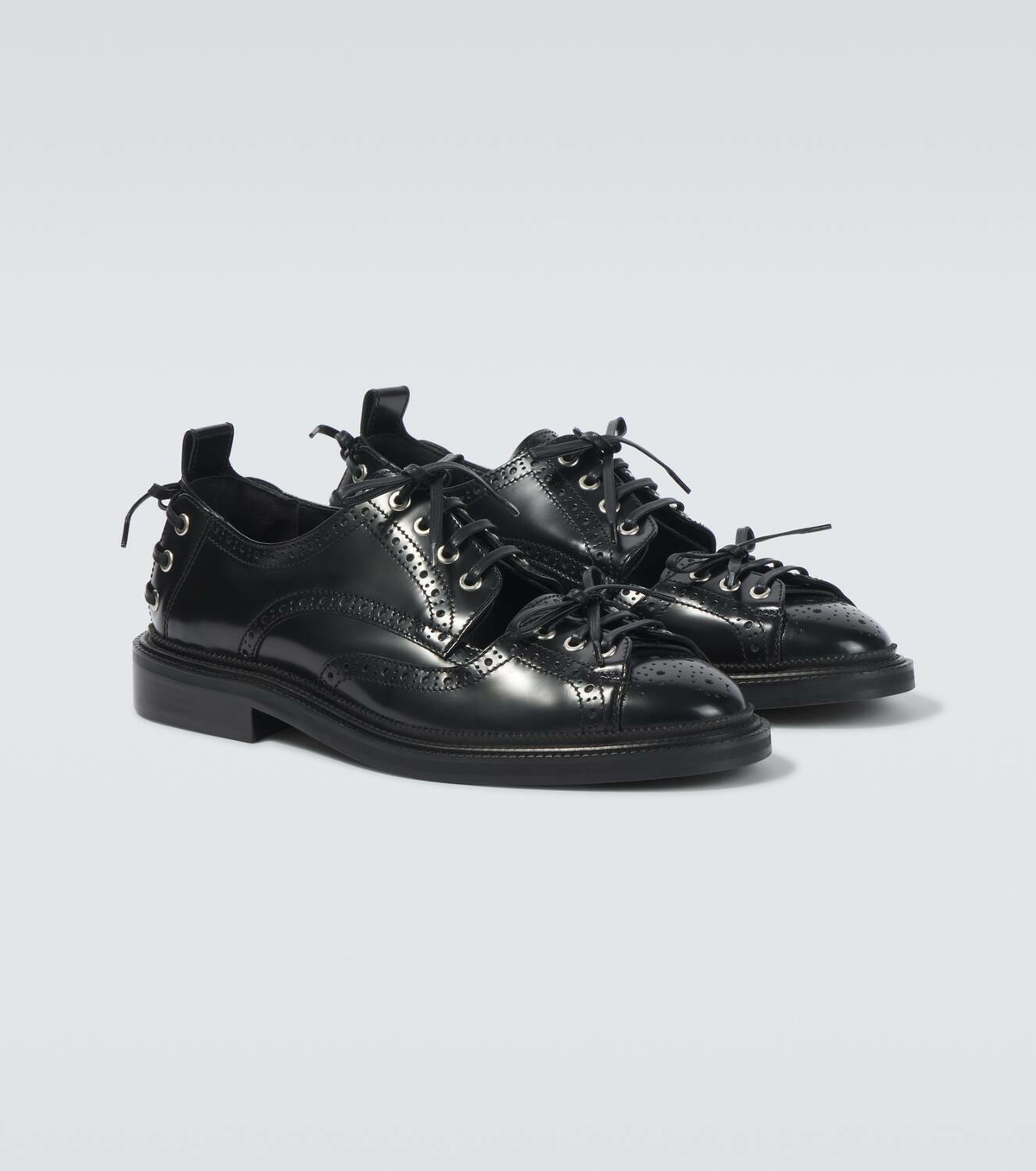 Simone Rocha Cutout leather brogues