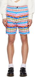 EGONlab Multicolor Printed Shorts