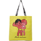 Perks and Mini SSENSE Exclusive Yellow Friends Large Tote