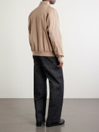 Massimo Alba - Cotton-Blend Twill Bomber Jacket - Brown