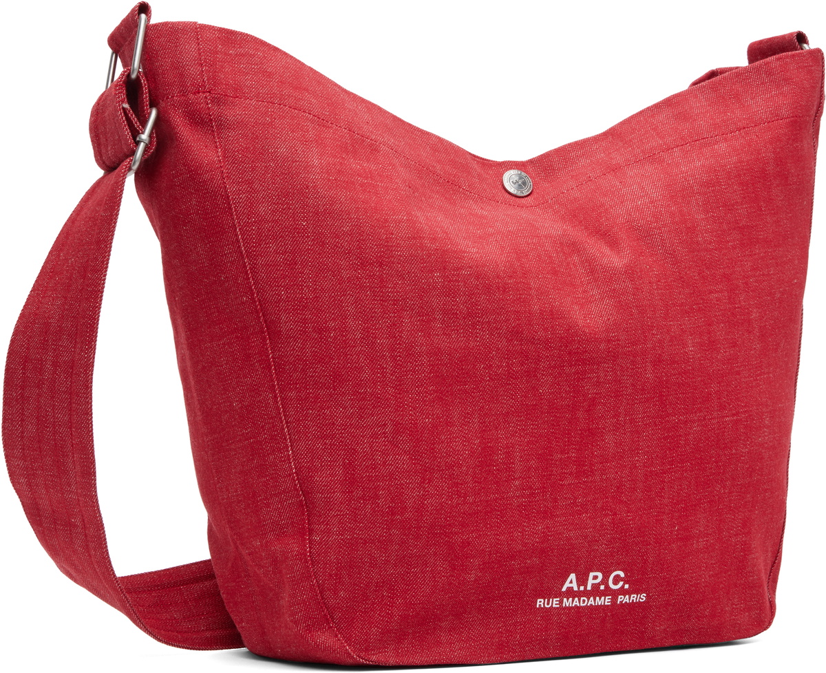 A.P.C. Red Journal Satchel