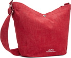 A.P.C. Red Journal Satchel