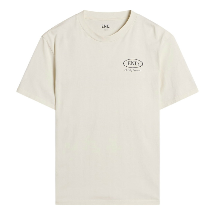 Photo: END. Worn Established T-shirt in Smoke White