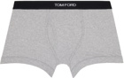 TOM FORD Gray Classic Fit Boxer Briefs