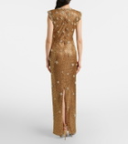 Rachel Gilbert Solana embellished gown