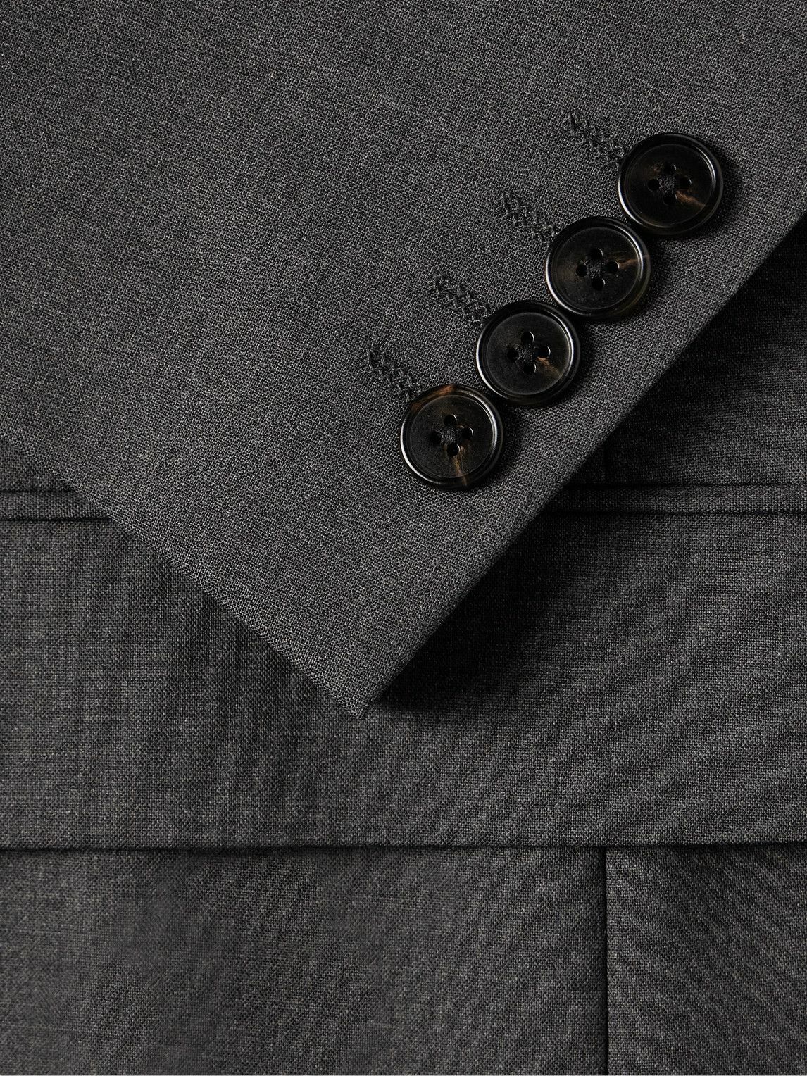 Theory - Chambers Virgin Wool-Blend Suit Jacket - Gray